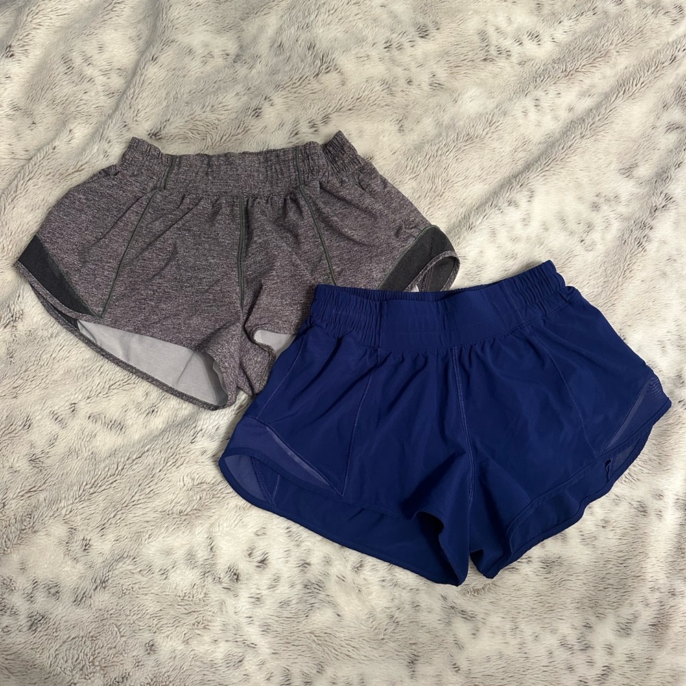 Lulu Lemon 2 Pack Low Rise Hotty Hot Short 2.5